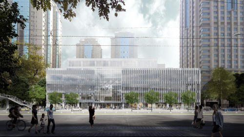 Schmidt Hammer Lassen Architects Beijing Vanke Times Center North View